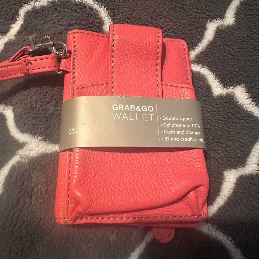 Gianni Bernini Coral Grab & Go Wallet